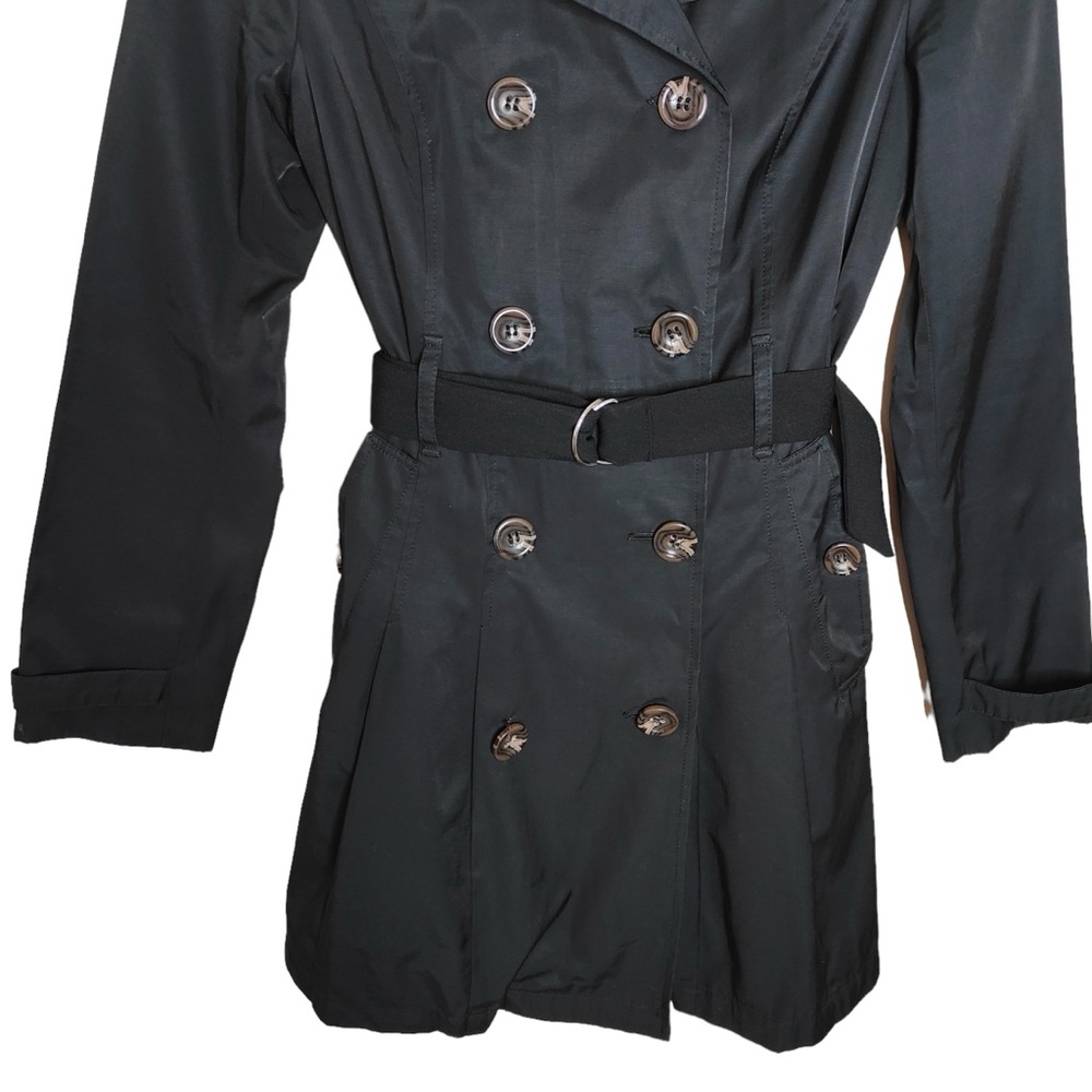 Pelle Studio Size Medium Double Button Solid Blac… - image 3